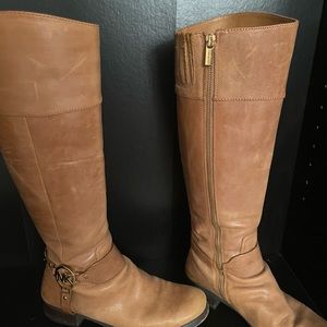 Micheal Kors tan boots size 7.5